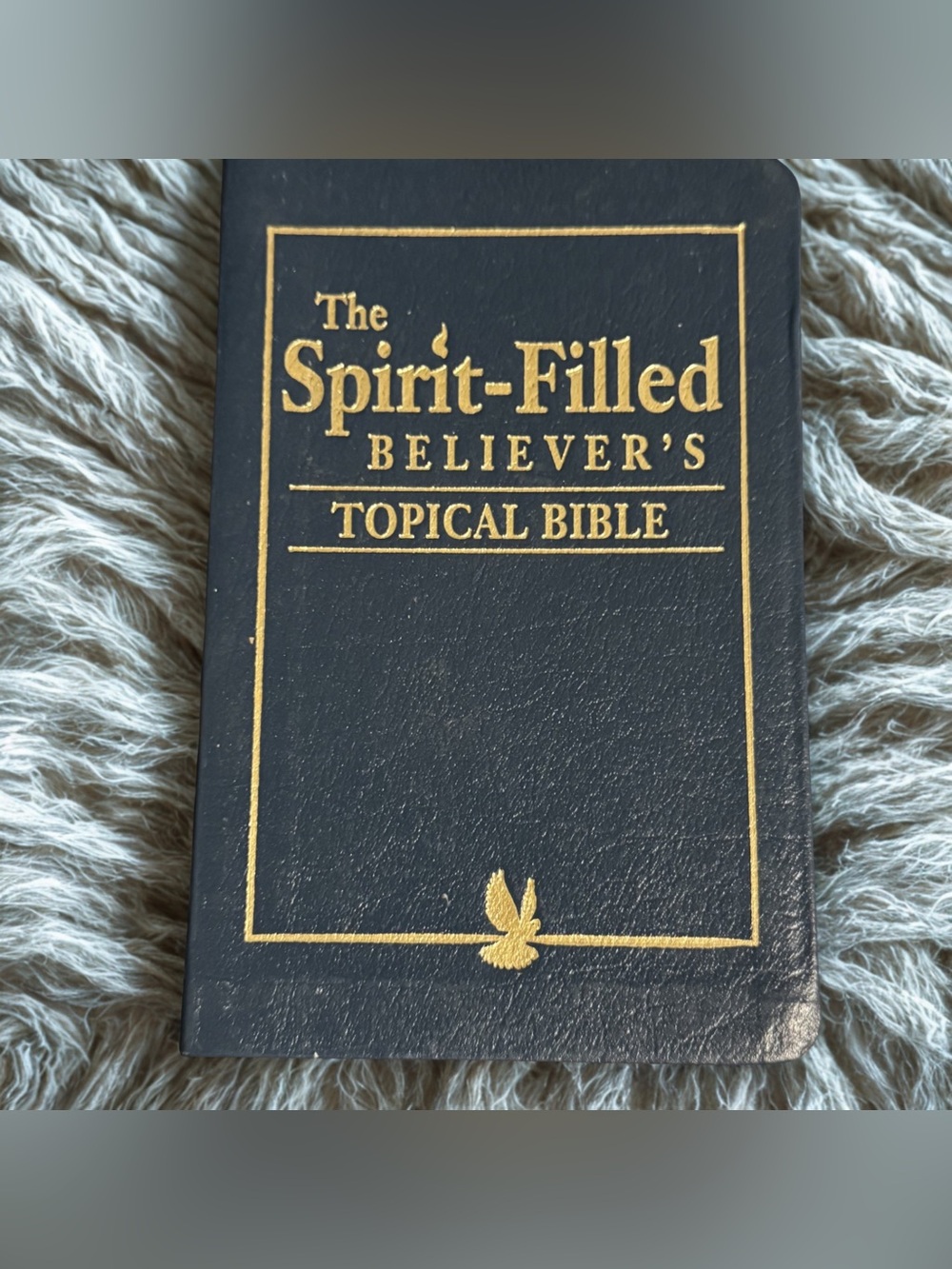 The Spirit-Filled Believer’s Topical Bible 1992 Harrison House Bonded Leather